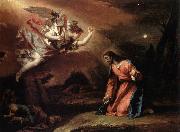RICCI, Sebastiano Prayer in the Garden oil painting on canvas